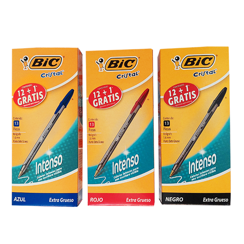 Bic punta gruesa